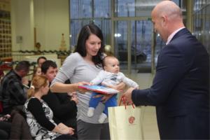 Najmlajši občani pri županu