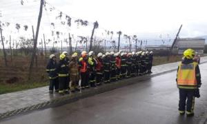 Gasilska vaja za članice