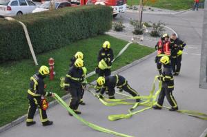 Osrednja gasilska vaja GPO Braslovče je letos potekala na javnem objektu »Osnovna šola Braslovče«