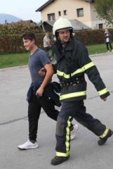 Osrednja gasilska vaja GPO Braslovče je letos potekala na javnem objektu »Osnovna šola Braslovče«