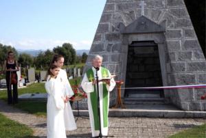 Blagoslov obnovljene grobnice