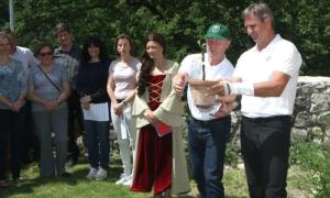 Potomka najstarejše trte na svetu sedaj tudi na gradu Žovnek