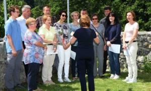 Potomka najstarejše trte na svetu sedaj tudi na gradu Žovnek