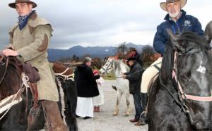 Župnijski praznik na Gomilskem in blagoslov konj
