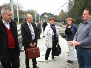 Minister mag. Židan obiskal ribogojnico Špegelj
