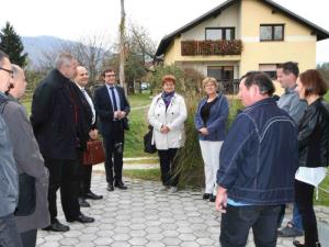 Minister mag. Židan obiskal ribogojnico Špegelj