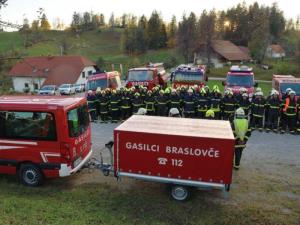 Osrednja gasilska vaja GPO Braslovče letos na Dobrovljah