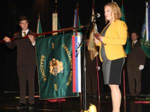 Braslovški čebelarji razvili prapor