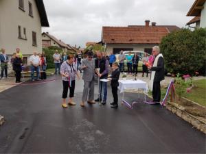 Otvoritev kanalizacije v Parižljah