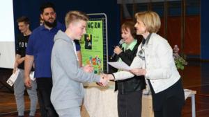 Boštjan Gorenc »Pižama« obiskal bralne značkarje na OŠ Braslovče