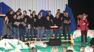 S pesmijo v planine
