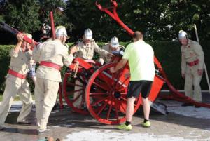 Tekmovali z ročnimi in motornimi brizgalnami