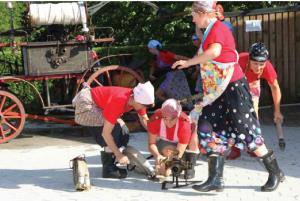 Tekmovali z ročnimi in motornimi brizgalnami