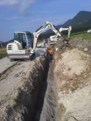 Izgradnja komunalne infrastrukture v Braslovčah