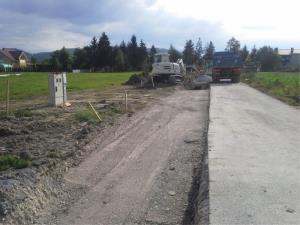 Izgradnja komunalne infrastrukture v Braslovčah