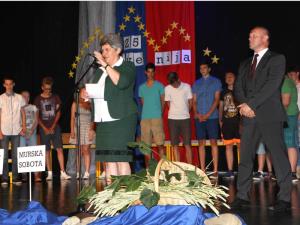 Župan z najboljšimi učenci, skupaj počastili 25 let Slovenije