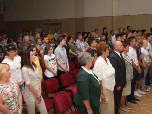 Župan z najboljšimi učenci, skupaj počastili 25 let Slovenije