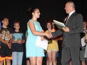 Župan z najboljšimi učenci, skupaj počastili 25 let Slovenije