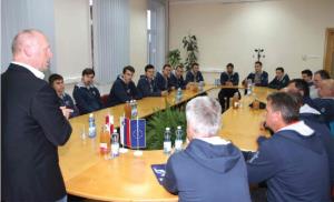 Sprejem za odbojkarske prvake Braslovč