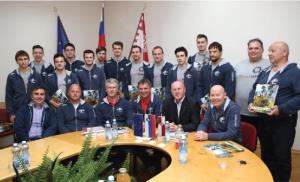 Sprejem za odbojkarske prvake Braslovč