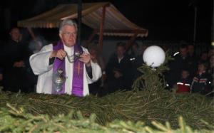 V Braslovčah prižgali prvo adventno lučko