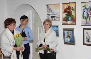 Razstavlja Franja Šporn iz Pariželj