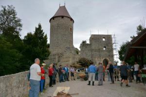 Društvo KZA Žalec pomagalo obnavljati "domačijo celjskih grofov"