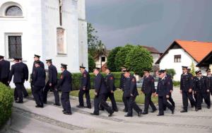 Gasilci na Florjanovi maši v Grajski vasi