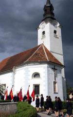 Gasilci na Florjanovi maši v Grajski vasi