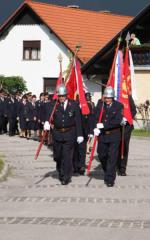 Gasilci na Florjanovi maši v Grajski vasi