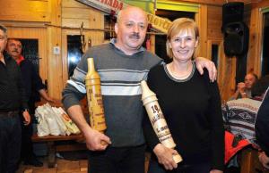 Zmagovalka salamijade Edita Pečnik