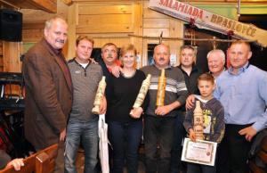 Zmagovalka salamijade Edita Pečnik