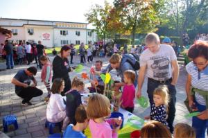 Pred zadnjo predstavo Pravljičarninih igrarij