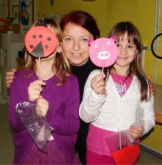 Pred zadnjo predstavo Pravljičarninih igrarij