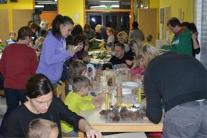 Pred zadnjo predstavo Pravljičarninih igrarij