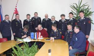 Pogodba z gasilci za leto 2015
