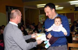 Župan z novorojenčki