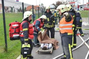 Osrednja gasilska vaja GPO Braslovče letos v podjetju SILCO