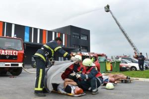 Osrednja gasilska vaja GPO Braslovče letos v podjetju SILCO