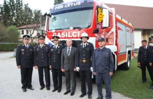 Za letuške gasilce novo vozilo