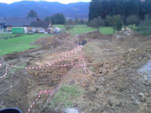 Gradnja kanalizacije in vodovoda v Šmatevžu