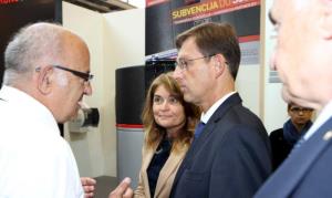 Miro Cerar na razstavnem prostoru Kronoterma