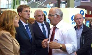 Miro Cerar na razstavnem prostoru Kronoterma