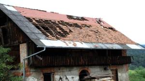 Neurje z obilo padavin povzročilo precej škode