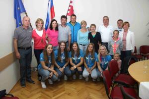 Sprejem za vražje Savinjčanke