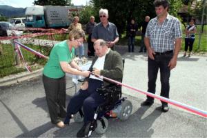 Otvoritev ceste Parižlje