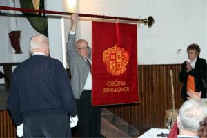 60 let delovanja društva upokojncev Braslovče in nov prapor